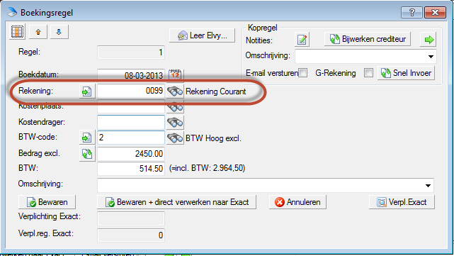 Hoe gebruik ik Rekening Courant met Elvy in Exact Globe? – Elvy