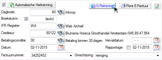 Voorbeeld Factuur Met G Rekening  englshtdri